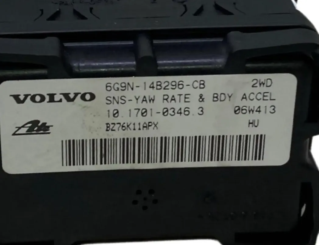 VOLVO S80 2 generation (2006-2020) Acceleration Sensor 6G9N14B296CB 30143450