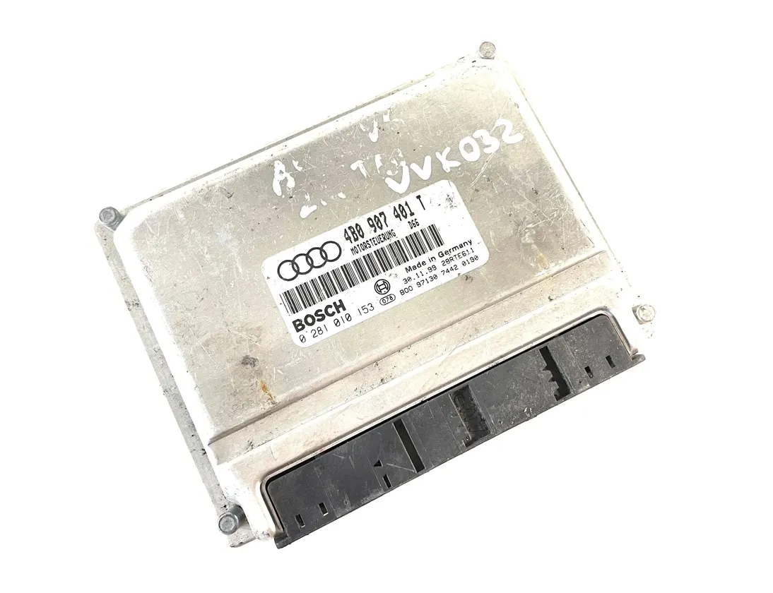 AUDI A6 C6/4F (2004-2011) Engine Control Unit ECU 4B0907401T 30151536