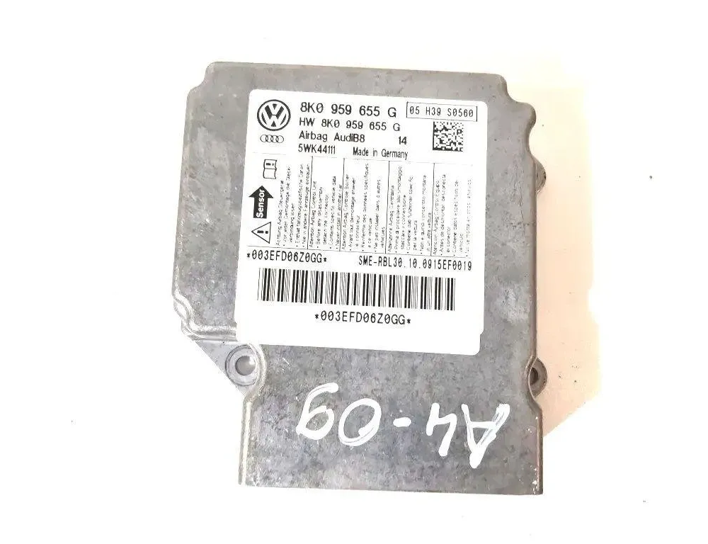 AUDI A4 B8/8K (2011-2016) SRS Control Unit 8K0959655G 30160815