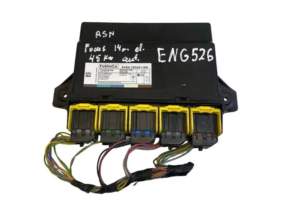 FORD Focus 3 generation (2011-2020) Comfort Control Unit AV6N19G481AM 33705164