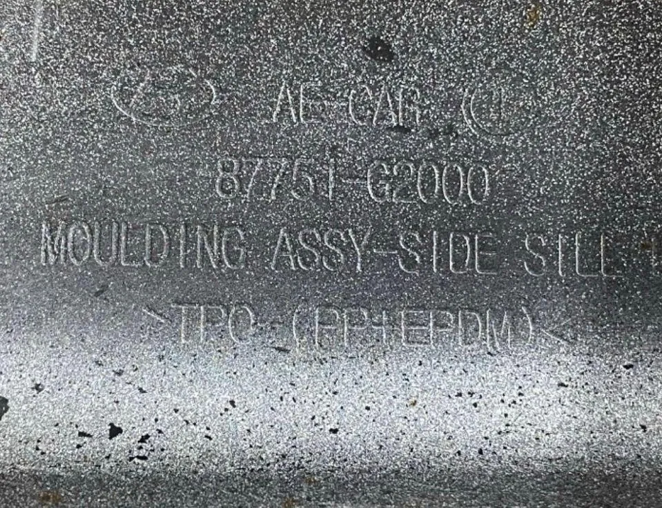 HYUNDAI Ioniq AE (2016-2023) Left Side Plastic Sideskirt Cover 87751G2000 34497659