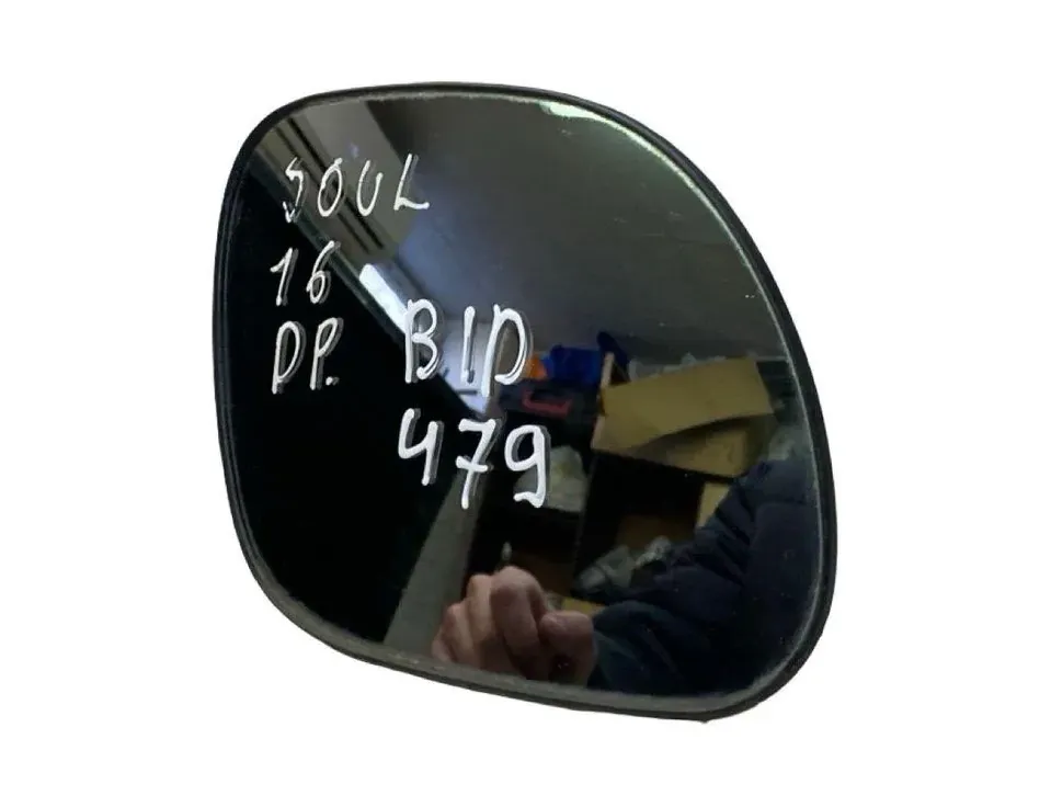 KIA Soul 2 generation (2014-2020) Front Right Door Mirror Glass 34910277