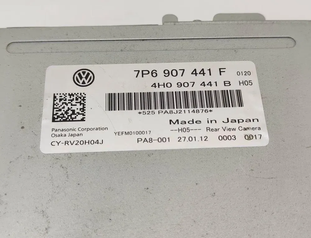 VOLKSWAGEN Touareg 2 generation (2010-2018) Camera control unit 7P6907441F 33174922