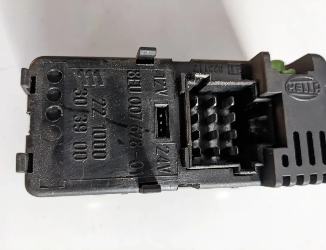 DAF XF 105 (2005-present) Autonomous heater control panel 8eu00762801,221000,303900,Ip1179 34078403