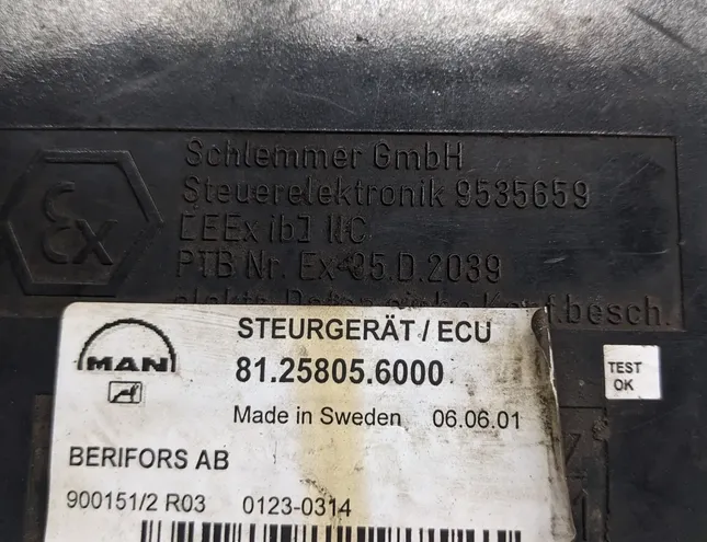 MAN TGA (2000-present) Other Control Units 81258056000,01230314,Beriforsab,Ip0385 34375666