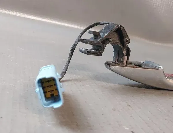 PEUGEOT Traveller 1 generation (2017-2023) Left Side Sliding Door Exterior Handle 96785321 33216736