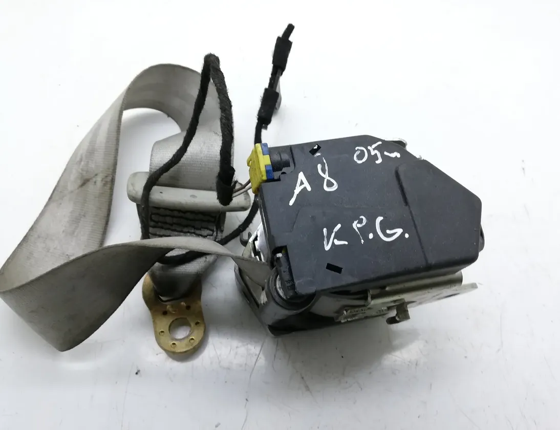 AUDI A8 D3/4E (2002-2010) Ремень безопасности задний левый 4E0857807A 14002248