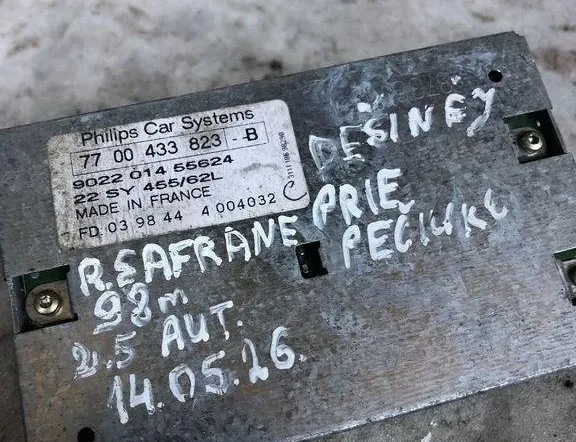 RENAULT Safrane 1 generation (1992-2000) Navigation Control Unit 7700433823b 32115207