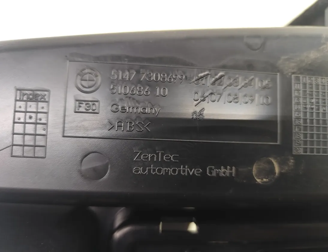 BMW 3 Series F30/F31 (2011-2020) Glove Box 7308699 26677207