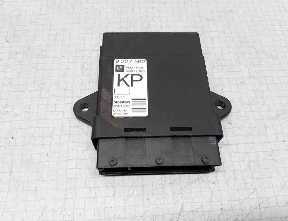 OPEL Vectra C (2002-2005) Rear Right Door Control Unit 9227562,5WK46002 32537564