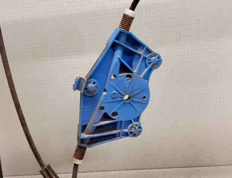 VOLKSWAGEN Touareg 1 generation (2002-2010) Rear left door window lifter 43R001167,7L0830461 32565268