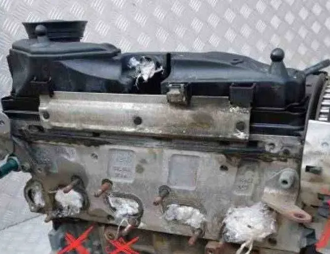 SKODA Octavia 2 generation (2004-2013) Engine Cylinder Head CAYG 32566510