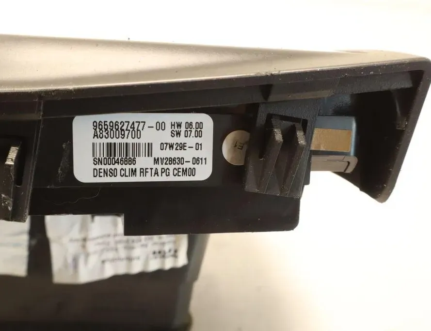CITROËN C4 Picasso 1 generation (2006-2013) Climate  Control Unit 9659627477 32939351
