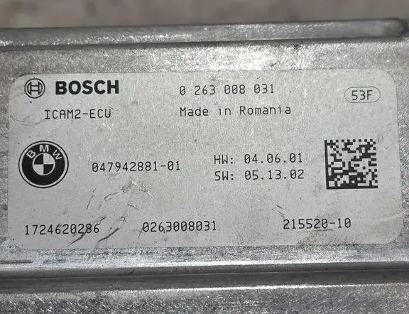 BMW 5 Series G30/G31 (2016-2023) Camera control unit 1724620286,0263008031,047942881 34137695