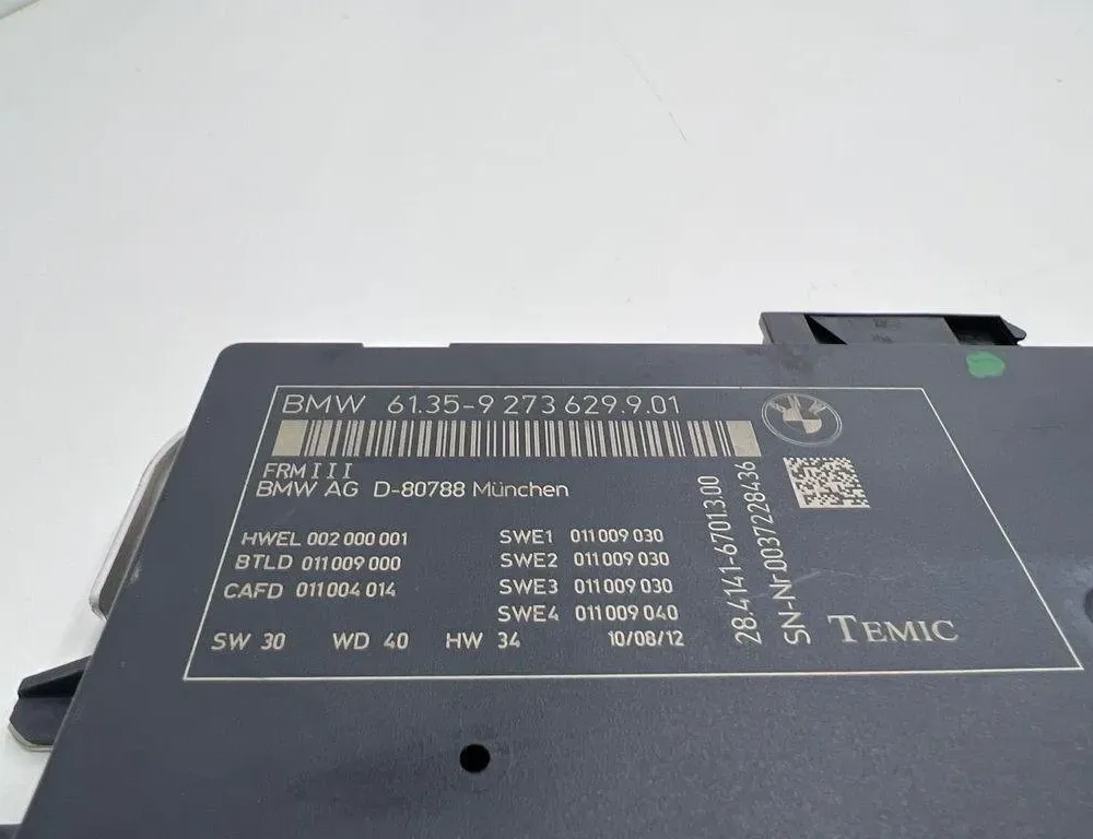 BMW 5 Series F10/F11 (2009-2017) Headlight Control Unit 011009000,9273629 31998799
