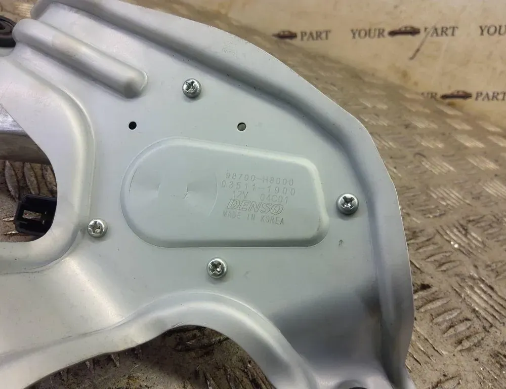 KIA Stonic 1 generation (2017-2023) Tailgate  Window Wiper Motor 98700H8000 33219717