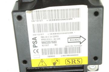 MINI Countryman 1 generation (R60) (2010-2016) SRS Control Unit 9663357680 20641339