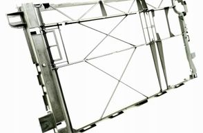 MERCEDES-BENZ Vito W638 (1996-2003) Front Right Door Interior Handle Frame 32845400