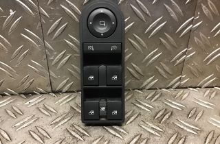 OPEL Zafira C (2012-2016) Front Left Door Window Switch 13228699 33067766