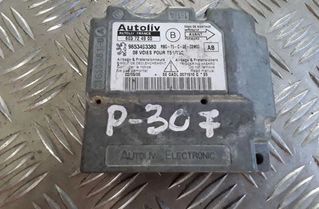PEUGEOT 307 1 generation (2001-2008) SRS Control Unit 603724900,9653493380,216102810 25455397