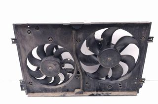 VOLKSWAGEN Bora 1 generation (1998-2005) Engine Cooling Fan Radiator 1J0121207M 32854043