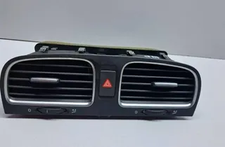 VOLKSWAGEN Golf 6 generation (2008-2015) Center console air vents 5K0815736D 34978911