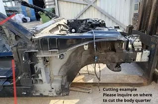 JAGUAR F-Type 1 generation (2013-2024) Front Right Quarter Panel 34843479