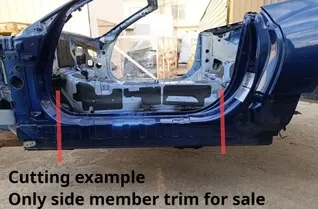 FERRARI California 1 generation (2008-2017) Left Side Sideskirt 34831344