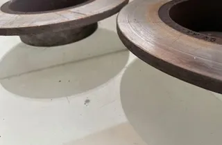 AUDI Q2 1 generation (2016-2024) Rear Left Brake Disc 33209038