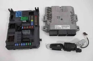 PEUGEOT 2008 2 generation (2019-2023) Engine ECU Set 9807532080,9666681180,9801622880 32489152