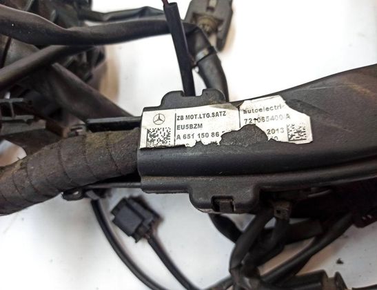 MERCEDES-BENZ Sprinter 2 generation (906) (2006-2018) Engine Cable Harness A6511592725,A65115086,0265459126,09419602,A6515400093,721065400A,51299070D,A6511592525,A6519003103 32936708