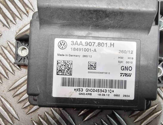 VOLKSWAGEN Passat B7 (2010-2015) Блок управления ручным тормозом 3AA907801H,18491001A,GN00459431Q 26388062