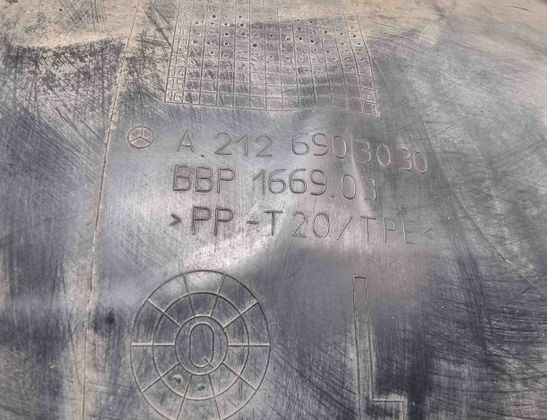 MERCEDES-BENZ E-Class W211/S211 (2002-2009) Front Left Inner Arch Liner A2126903030 29533304