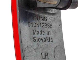 OPEL Astra J (2009-2020) Отражатель света бампера задний правый 13282239,01025301,510512838 30083000