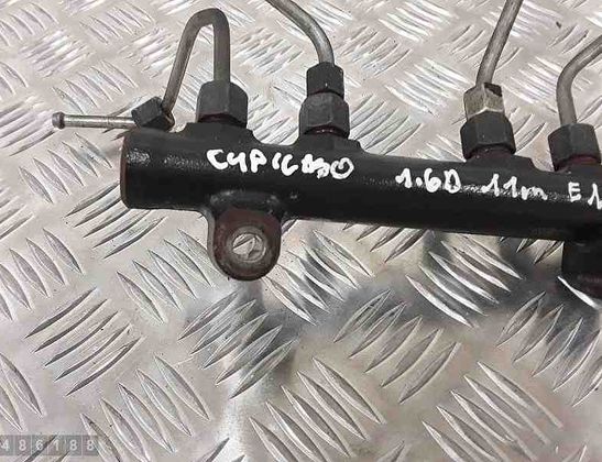 CITROËN C4 Picasso 1 generation (2006-2013) Left Side Fuel Rail 968475308002 29309490