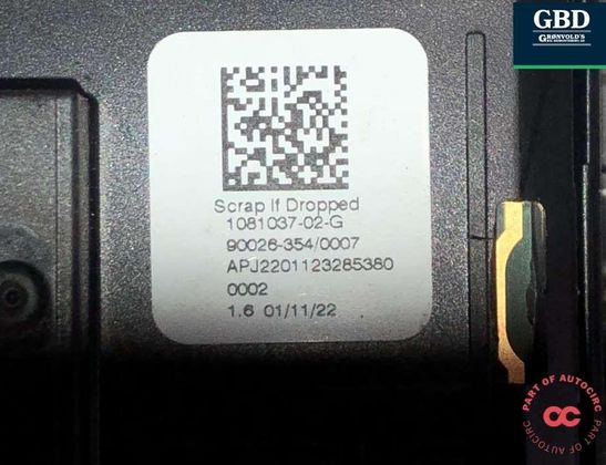 TESLA Model 3 1 generation (2017-2024) Front Left Door Window Switch 1081037-02-g,1081037-02-f,1081037-02-h 32990430