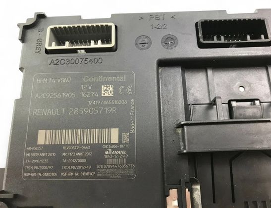 RENAULT Captur 1 generation (2013-2019) Control Unit 285905719R 32787909