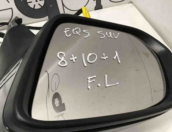 MERCEDES-BENZ EQS SUV 1 generation (2022-2023) Left Side Wing Mirror E90016350 32199897