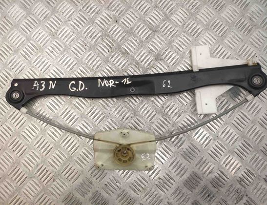 AUDI A3 8P (2003-2013) Rear Right Door Window Regulator 8P4839462A 13997289