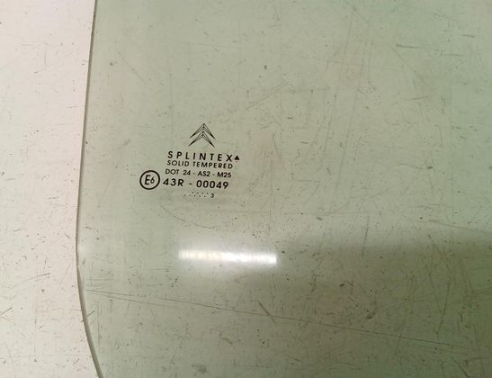 CITROËN C3 1 generation (2002-2010) Стекло передней правой двери 43R00049 32967072