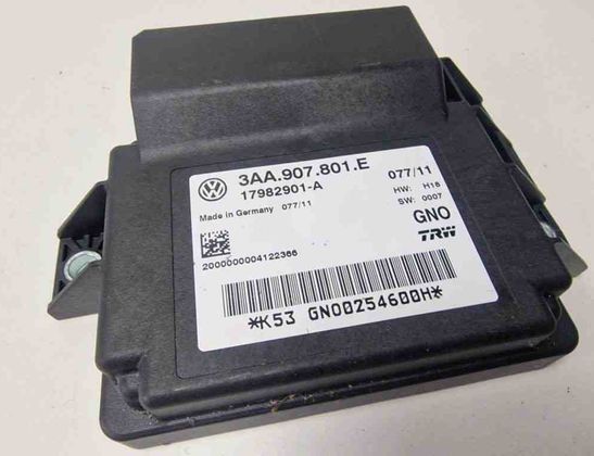 VOLKSWAGEN Passat B7 (2010-2015) Блок управления ручным тормозом 3AA907801E 31245364