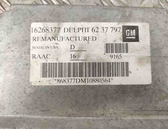 OPEL Astra G (1998-2009) Блок управления двигателем 6237797,16268377 31573273