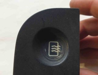 RENAULT Fuego 1 generation (1980-1989) Rear window heating switch 16190g 23678064