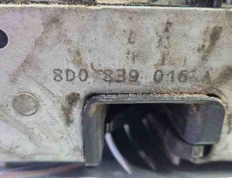 AUDI A4 B5/8D (1994-2001) Rear Right Door Lock 8D0839016A 31107376