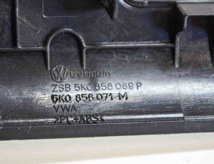 VOLKSWAGEN Golf 6 generation (2008-2015) Другие внутренние детали 5K0858069P,5K0858071M 10045692