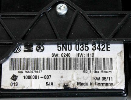 VOLKSWAGEN Passat B7 (2010-2015) Другие блоки управления 5N0035342E 2457147