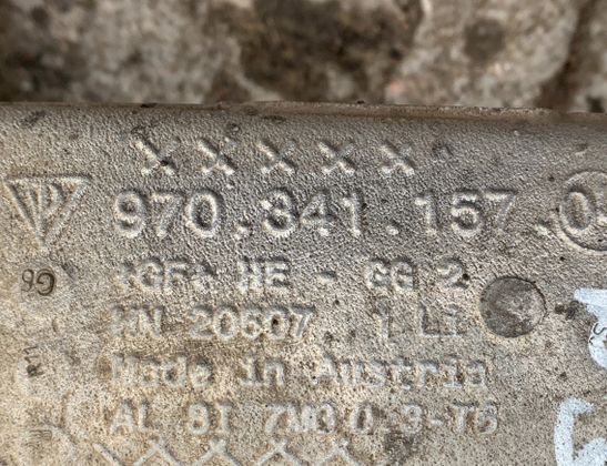 PORSCHE Panamera 970 (2009-2016) Front Right Wheel Hub 970341157 32963108