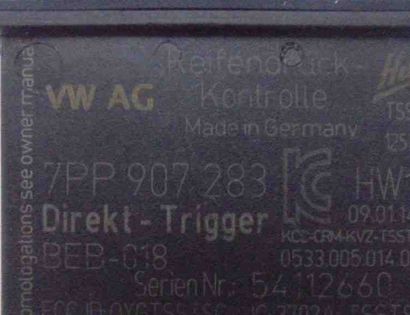 PORSCHE Cayenne 958 (2010-2018) Tyre Pressure Sensor 7PP907283 31420373