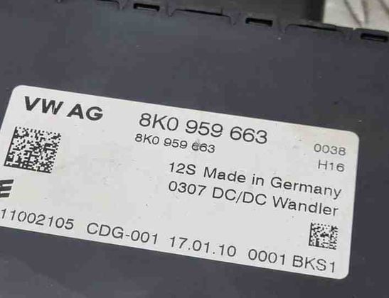 AUDI A5 8T (2007-2016) Инвертор 8K0959663 24185519