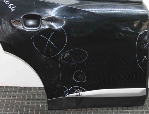 PEUGEOT 2008 2 generation (2019-2023) Rear Right Door KTV-BLACKPEARLPAINT 26875533